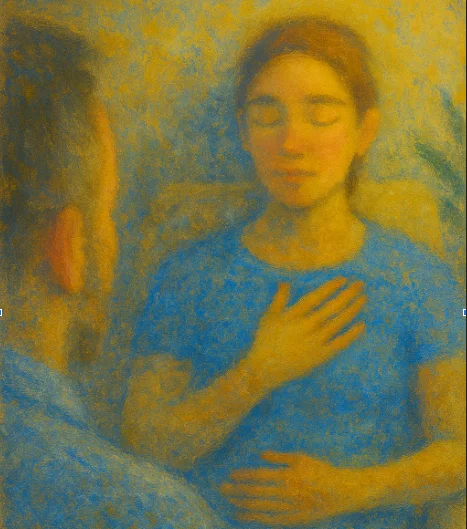 deep brain reorienting therapy session supporting trauma processing and brainstem-level healing