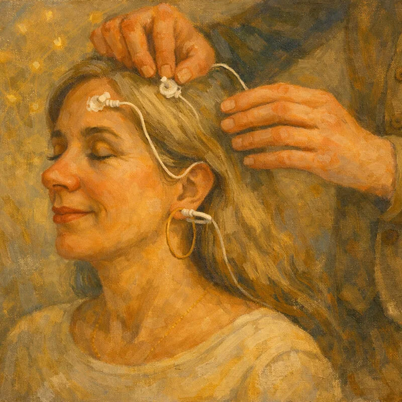 neurofeedback supporting nervous system stabilization in trauma therapy