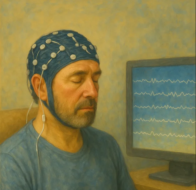  QEEG brain mapping used in neurofeedback to assess brain patterns related to trauma and regulation